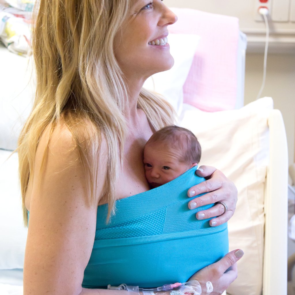 Aegis neonate medical wrap #saplacor #baby carrier #baby wrap #baby wearing #skin to skin #kangaroo care #x-static silver #